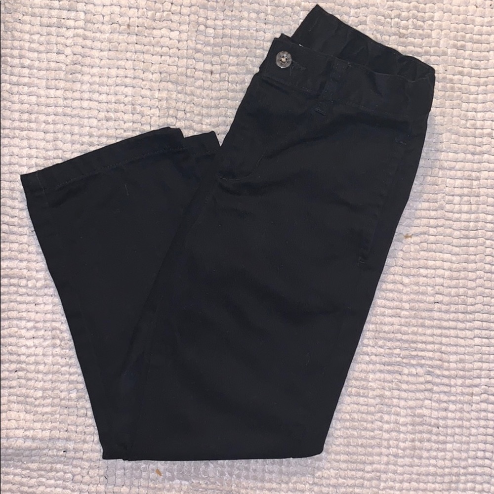 Boys Black Casual Pants